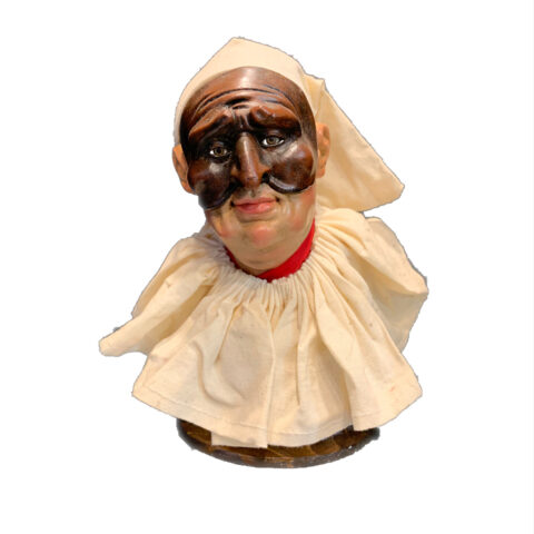 Mezzo busto Pulcinella 2